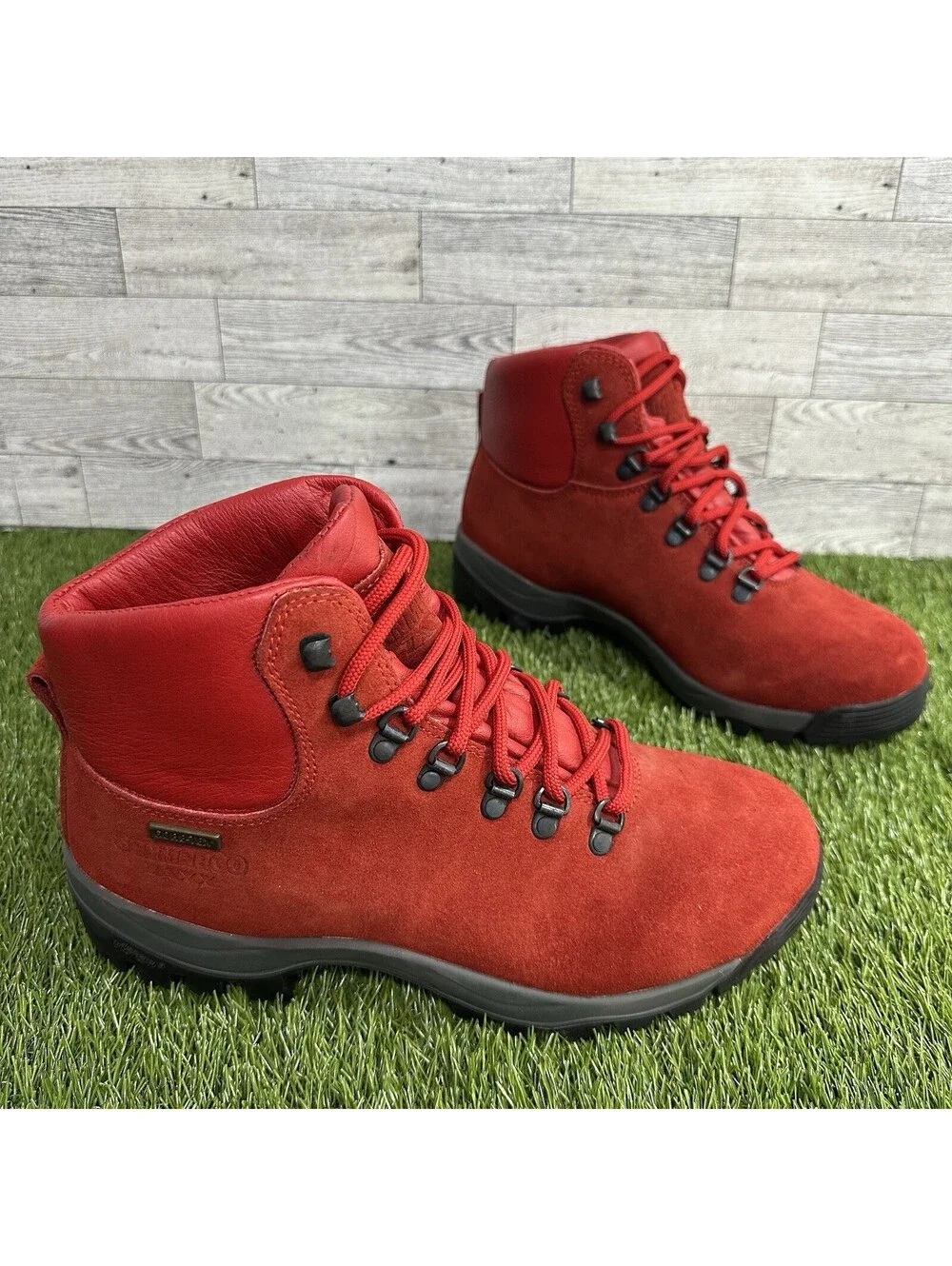 San Marco Laxx Red Nubuck Gore-Tex Hiking Boots Men’s Size 10.5